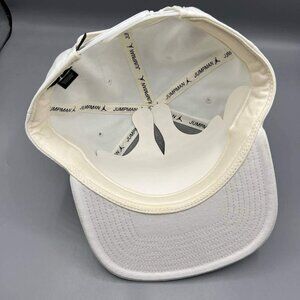 Air Jordan Retro 7 Hat Men White Embroidered Jumpman Snap Back Cap